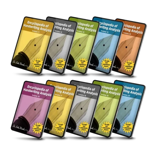 Encyclopedia of Handwriting Analysis Vol B series (11-20)