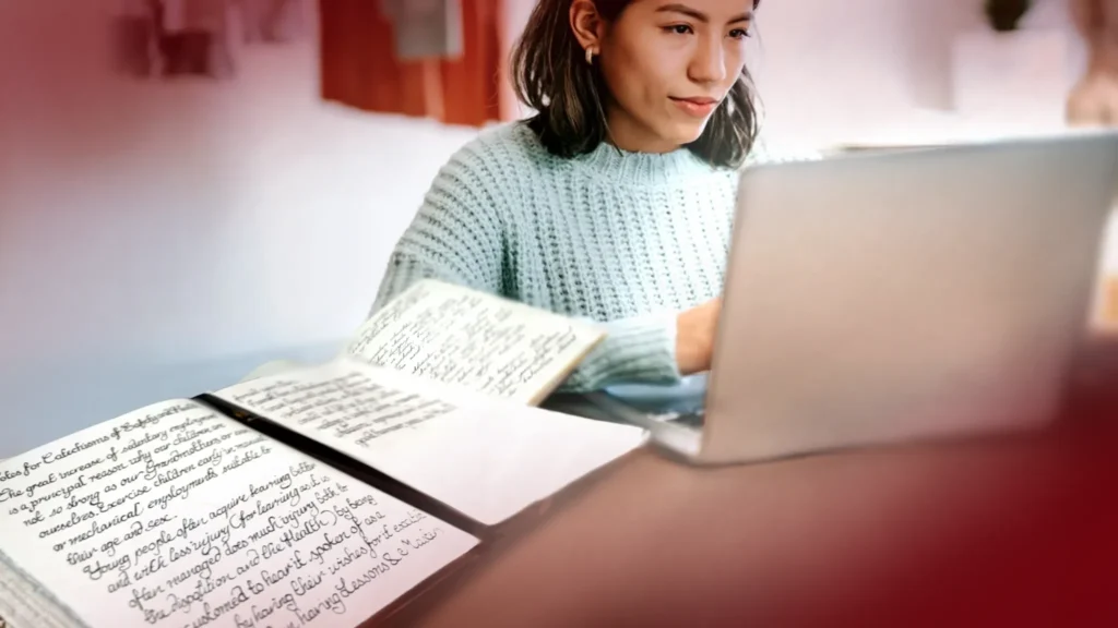 Analyzing Handwriting Traits in the Era of Foldable Technology